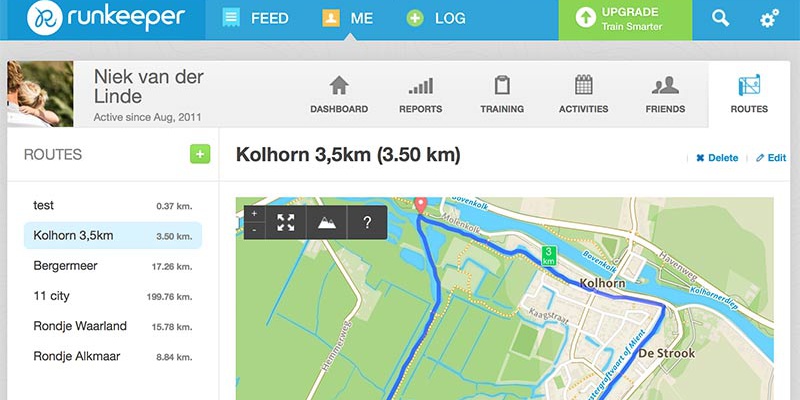 Navigatie-op-de-sup-runkeeper