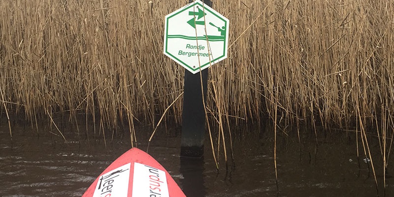 Bergermeer-Alkmaar-SUP-route