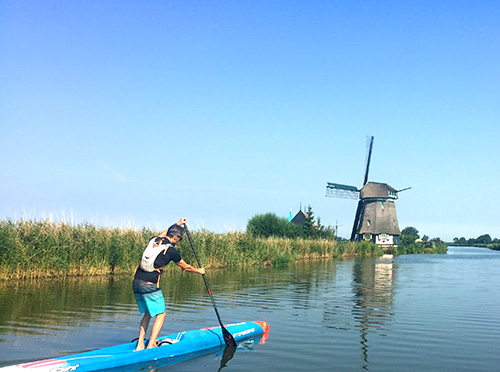 Leersup sup route eilandspolder