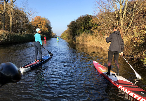 Sup route Den Helder Linie gracht