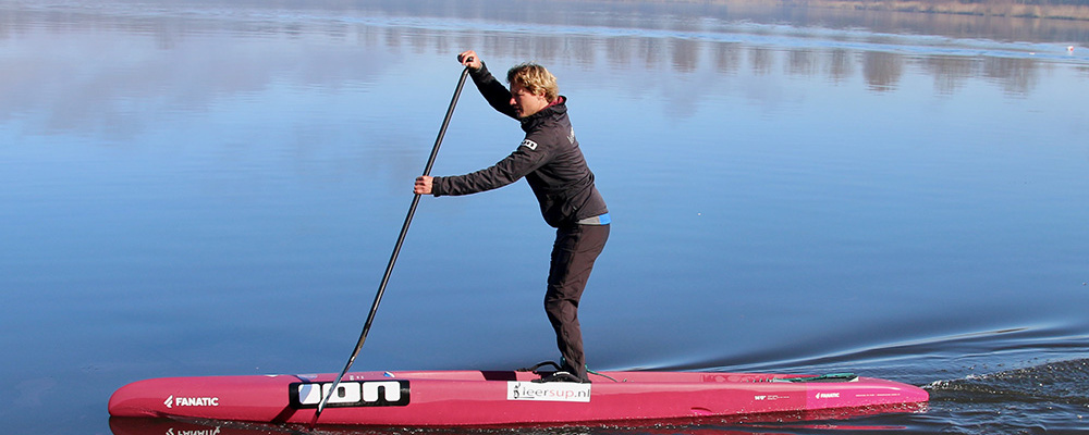 Sup peddel lengte Niek van der Linde