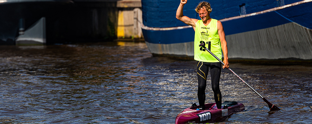 sup 24 hour world record finish