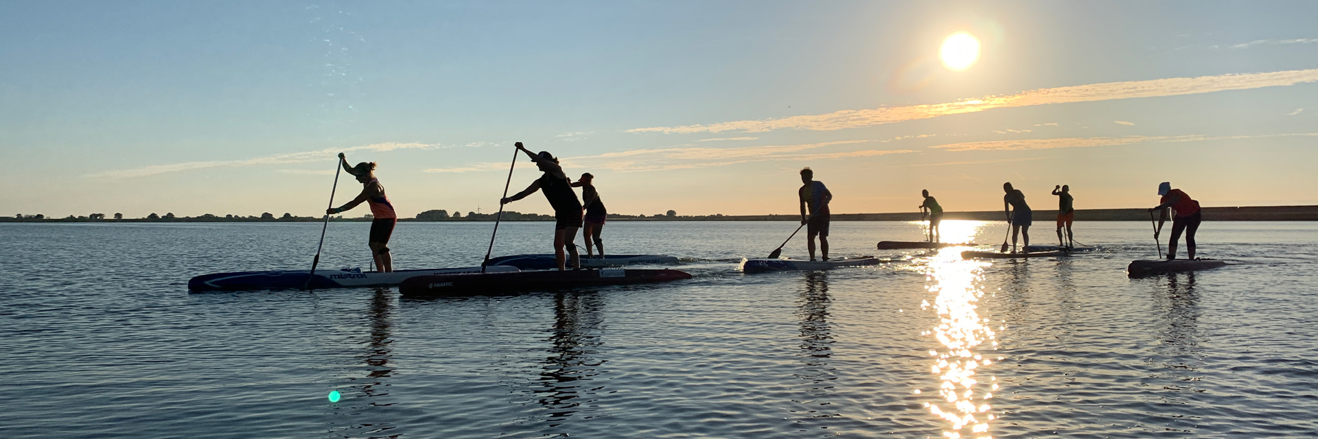 Leersup-Locatie-Lutjestrand-Amstelmeer-SUPles-sunset